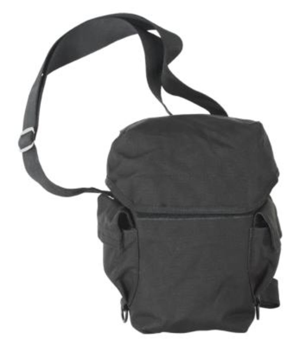 VooDoo Tactical 20-9230001000 Deluxe Drop Leg Gas Mask Carrier, Black