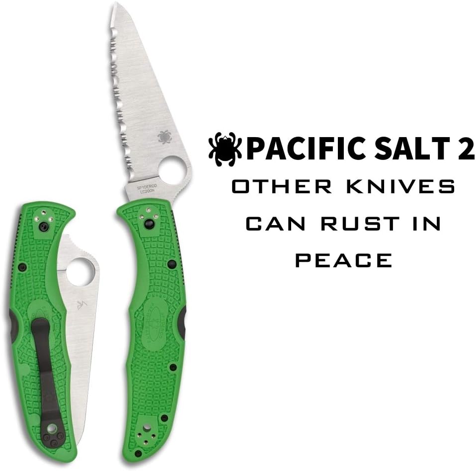 SPYDERCO Pacific Salt 2 Lightweight Folding Knife