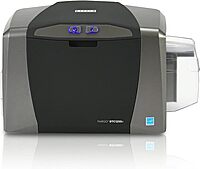 Fargo DTC1250e Single Sided Desktop Dye Sublimation/Thermal Transfer Printer - Color - Tabletop - Card Print - USB