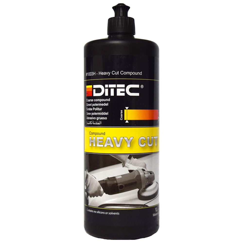 Marine/RV Gelcoat and Paint Cutting Compound - Heavy Grain Boat Polishing Compound for Removing Scratches on Glossy Surfaces