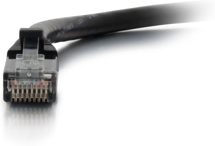 C2G 6ft Cat5e Ethernet Cable - Snagless Unshielded (UTP) - Black - RJ-45 Male to RJ-45 Male