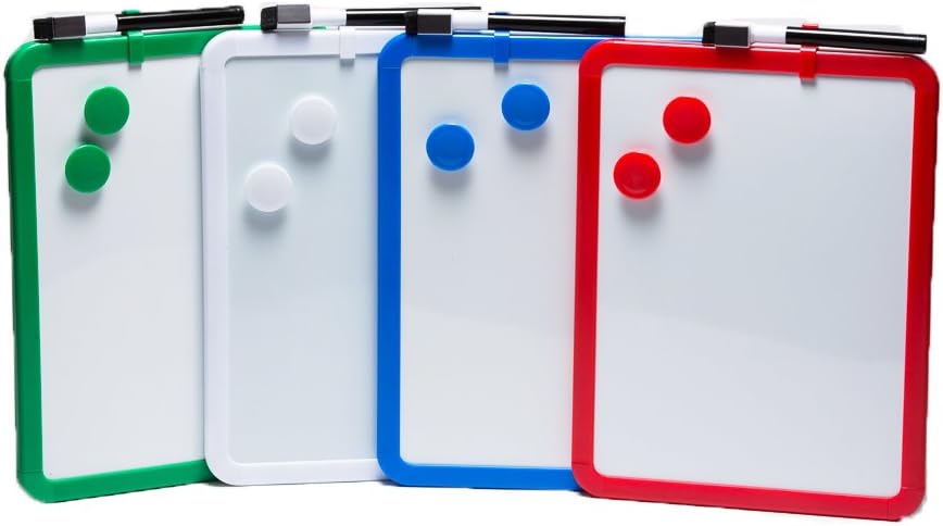 Charles Leonard Magnetic Dry Erase Boards - 8.5 x 11" Mini Whiteboards for Home