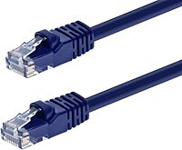 Monoprice Cat6 24AWG UTP Ethernet Patch Cable - Snagless RJ45, 550MHz, Pure Bare Copper