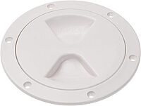 Barton Marine Screw Inspection Cover - 6" (103mm) - White [40040]