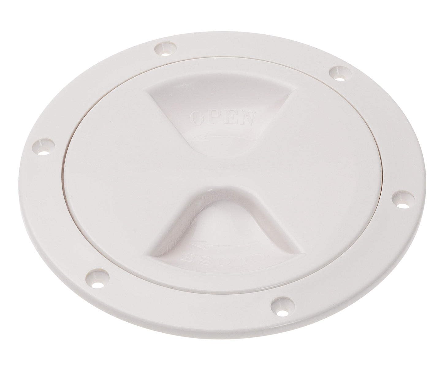 Barton Marine Screw Inspection Cover - 6" (103mm) - White [40040]