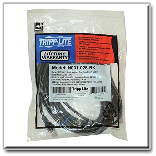 Tripp Lite Cat5e 350MHz Snagless Molded Patch Cable (RJ45 M/M)
