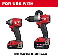 Milwaukee 48-32-5031 Shockwave Steel Impact Duty 1/4 Inch Hex Shank to 3/8 Inch Square Socket Adapter