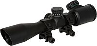 TRUGLO TRU-Brite Xtreme 4X32mm Compact Rifle Scope with Rings
