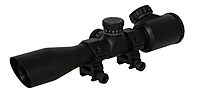 TRUGLO TRU-Brite Xtreme 4X32mm Compact Rifle Scope with Rings