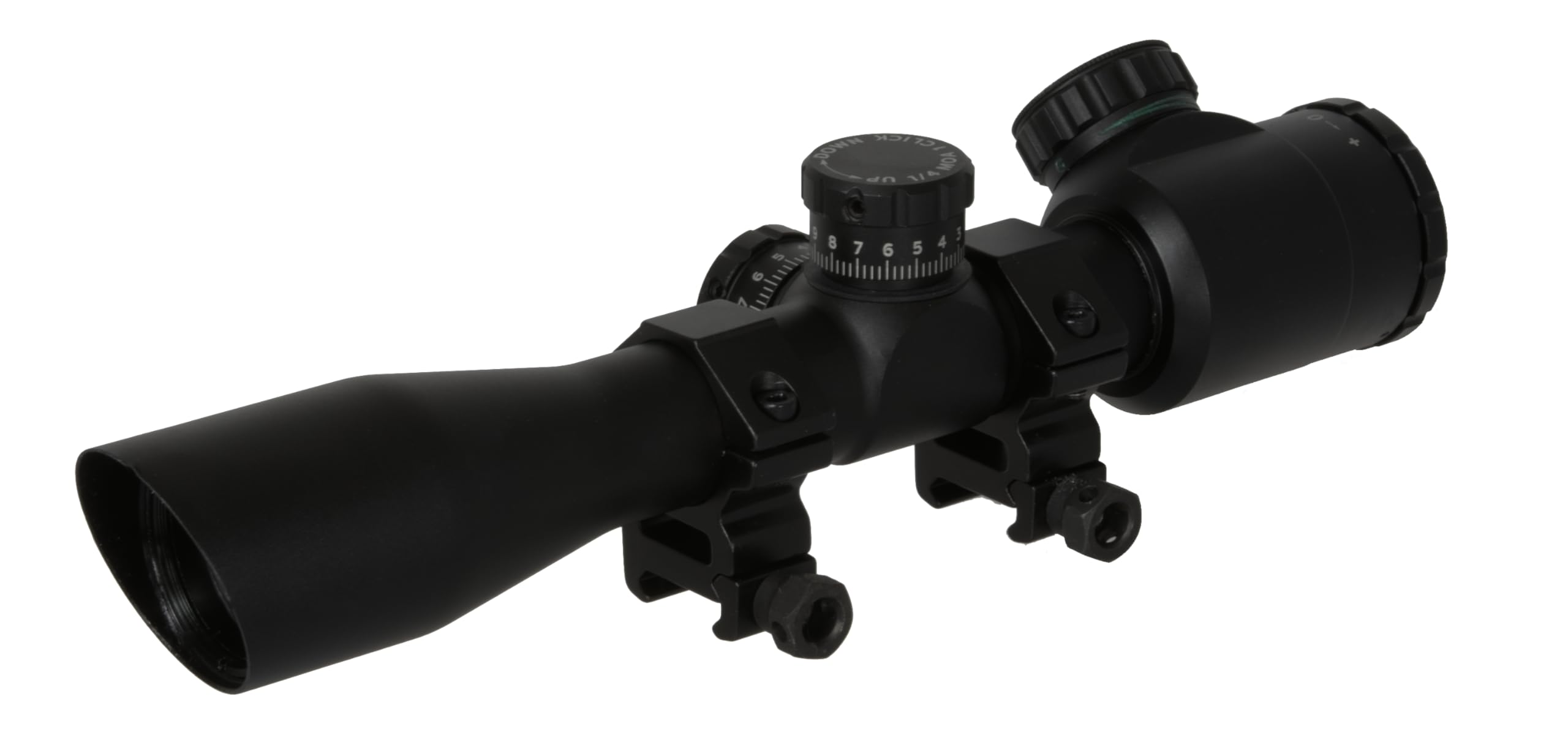 TRUGLO TRU-Brite Xtreme 4X32mm Compact Rifle Scope with Rings