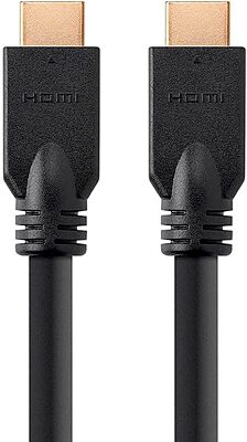 Monoprice High Speed HDMI Cable - Commercial Series, CL2 In-Wall Rated, Gold-Plated