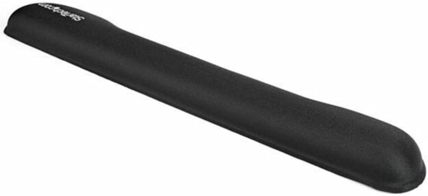 StarTech.com Foam Keyboard Wrist Rest for Ergonomic Typing Support - Padded Non-Slip Keyboard Cushion