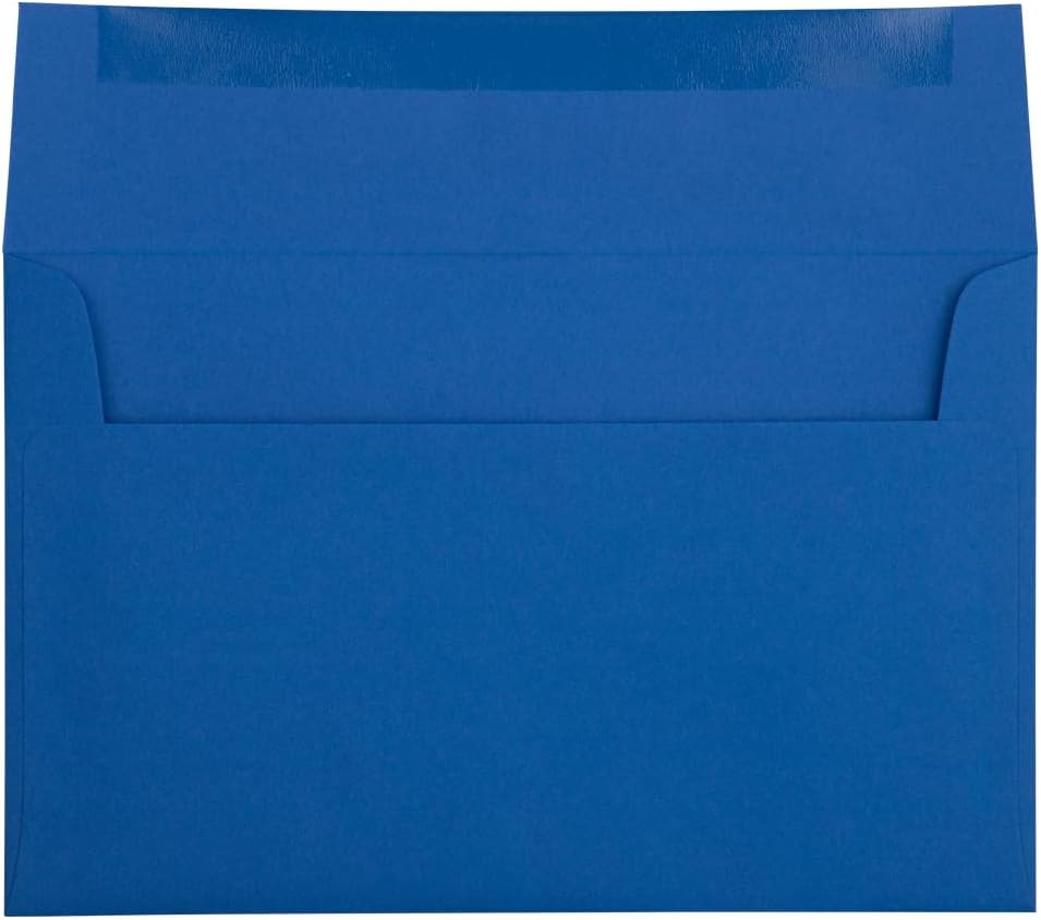 JAM PAPER Premium Invitation Envelopes - Presidential Blue