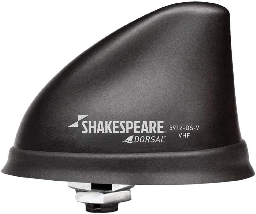 Shakespeare Dorsal Antenna Black Low Profile 26' RGB Cable w/PL-259