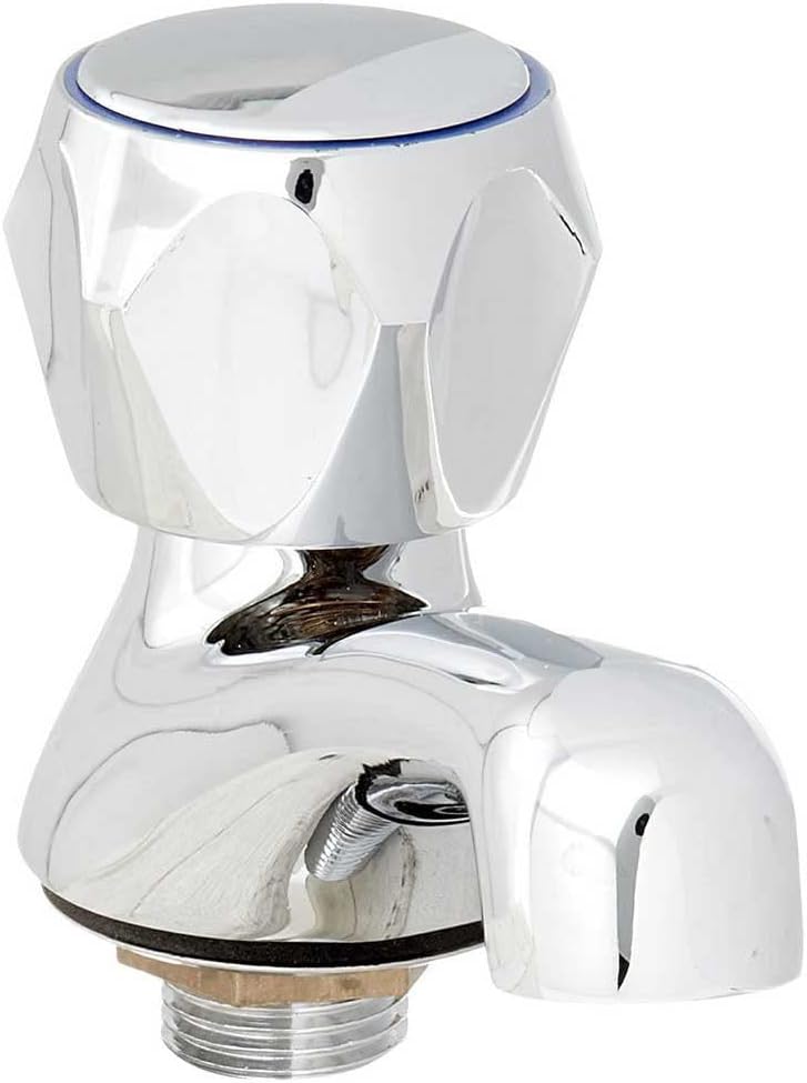 Scandvik Heavy-Duty Brass Basin Tap - Chrome Plated