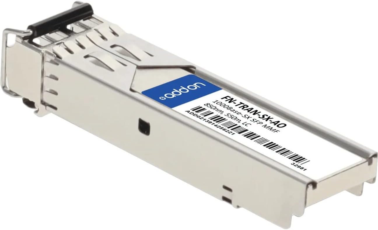 ADDON Fortinet FN-TRAN-SX Compatible 1000Base-SX SFP Transceiver (LC, 850nm, 550m)