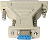 StarTech.com DB9 to DB25 Serial Cable Adapter - F/M - AT925FM, Beige