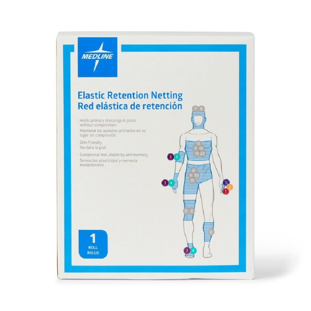 Medline Stretch Tubular Elastic Dressing Retention Net
