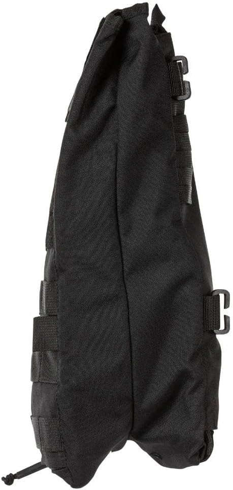 5.11 Tactical Water Hydration Carrier Pouch Backpack Attachment, PC Convertible, Black, Style 56665ABR