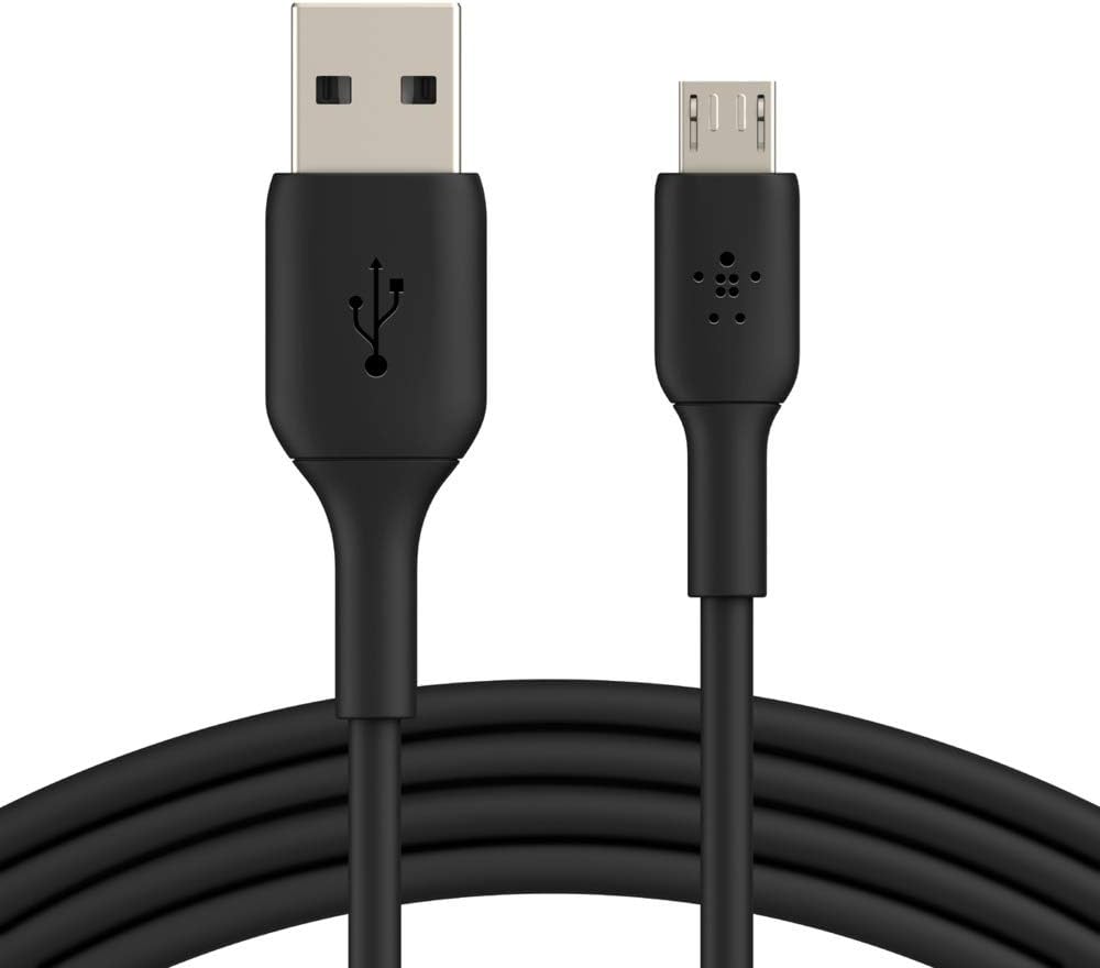 Belkin CAB005bt1MBK 3.3-Foot BOOSTCHARGE USB-A to Micro-B Cable (Black)