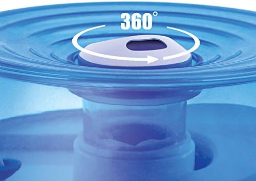 Crane Personal Ultrasonic Cool Mist Travel Humidifier and Vaporizer for Congestion Relief, 360° Adjustable Nozzle