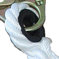 Peakworks Fall Protection Restraint Lanyard with 5/8" (16 mm) Polyester Rope and Snap Hooks