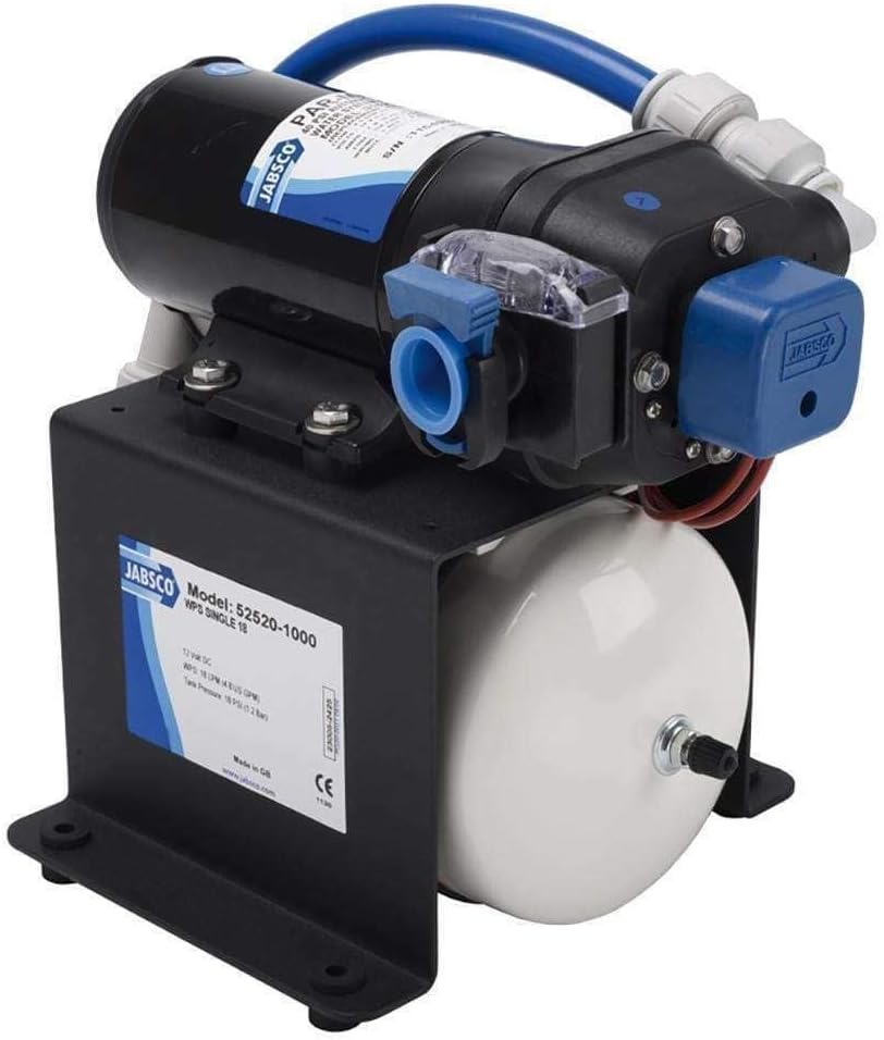 Jabsco Single Stack Water System - 4.8 GPM - 40PSI - 12V