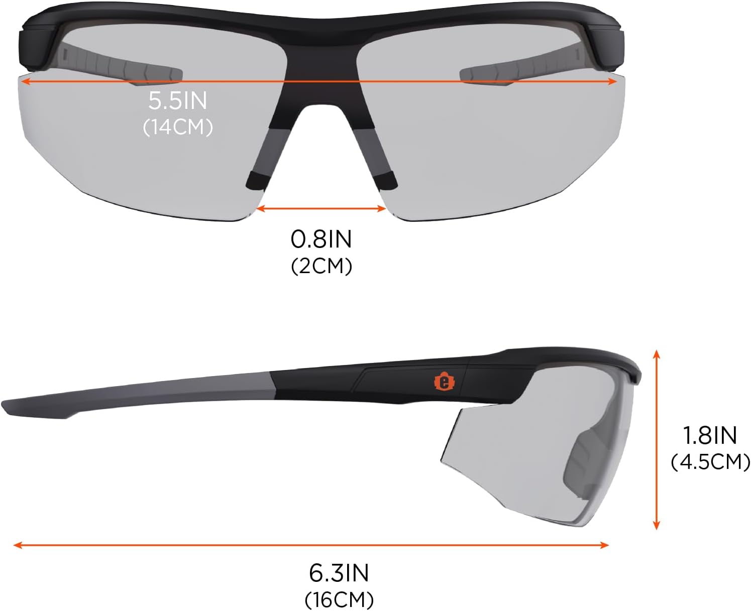 Ergodyne Skullerz SKOLL Safety Glasses