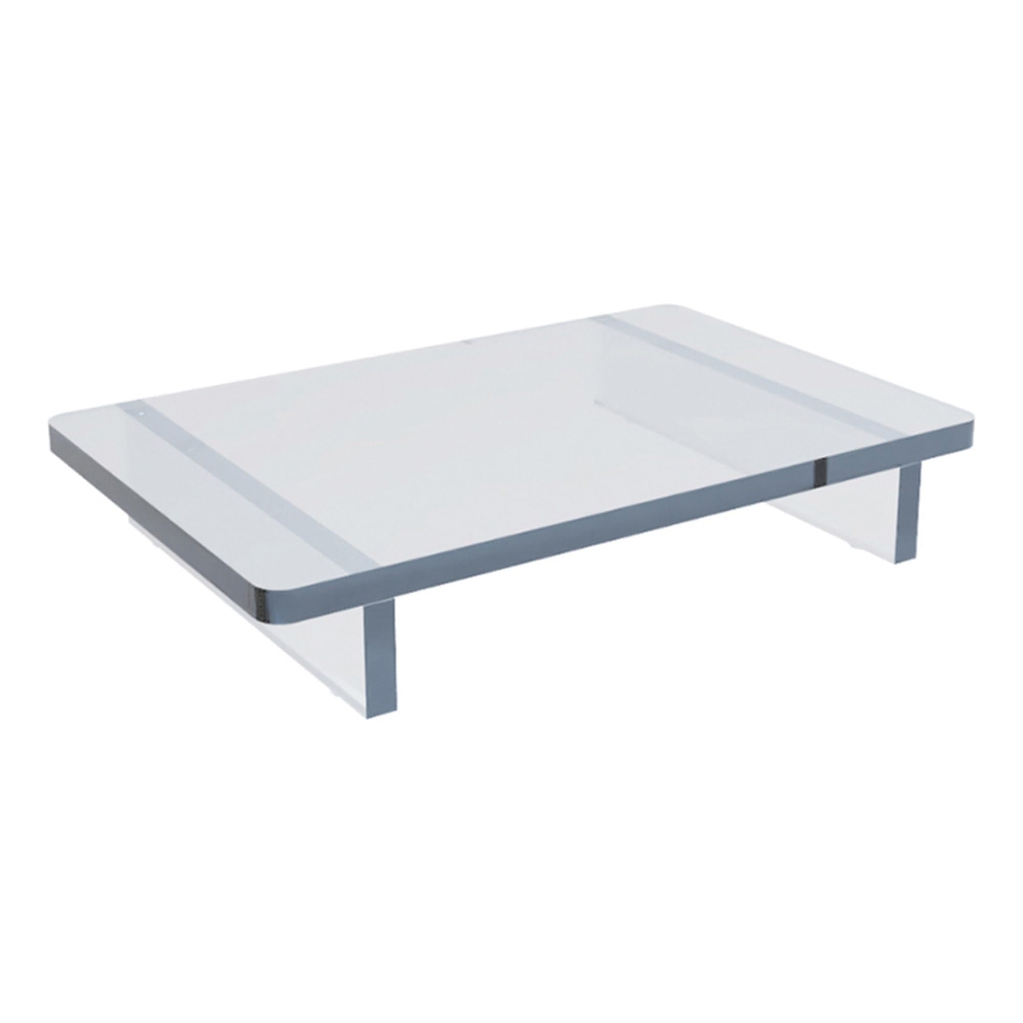 Azar Displays Deluxe Acrylic Monitor Riser Display, Clear