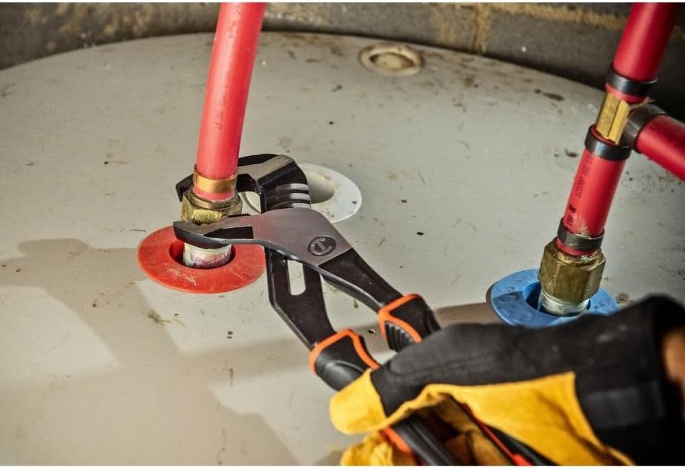 Crescent Z2 K9 V-Jaw Dual Material Tongue & Groove Pliers - Home Improvement, Mechanic - 10" - RTZ210CGV