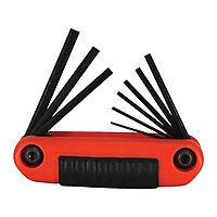 EKLIND 25912 Ergo-Fold Fold-up Hex Key allen wrench - 9pc set SAE Inch Sizes .050-3/16
