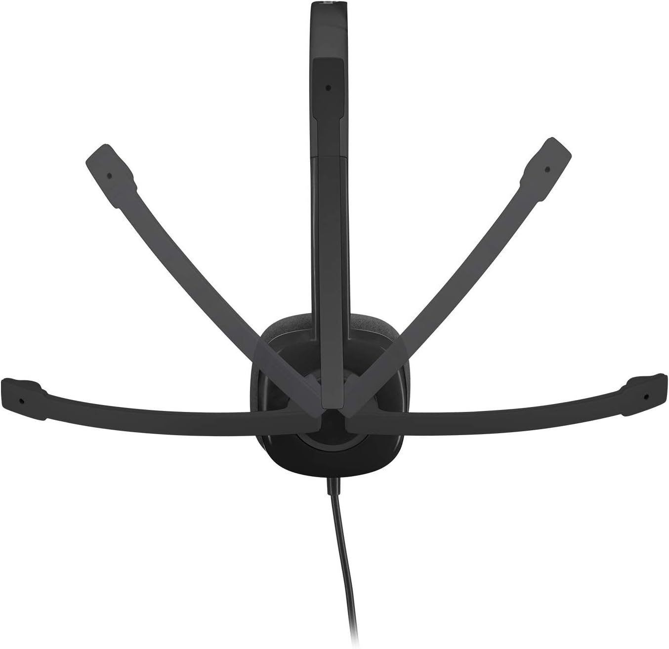 Logitech H151 Wired Headset, Analog Stereo Headphones with Rotating Noise-Cancelling Microphone, 3.5 mm Audio Jack