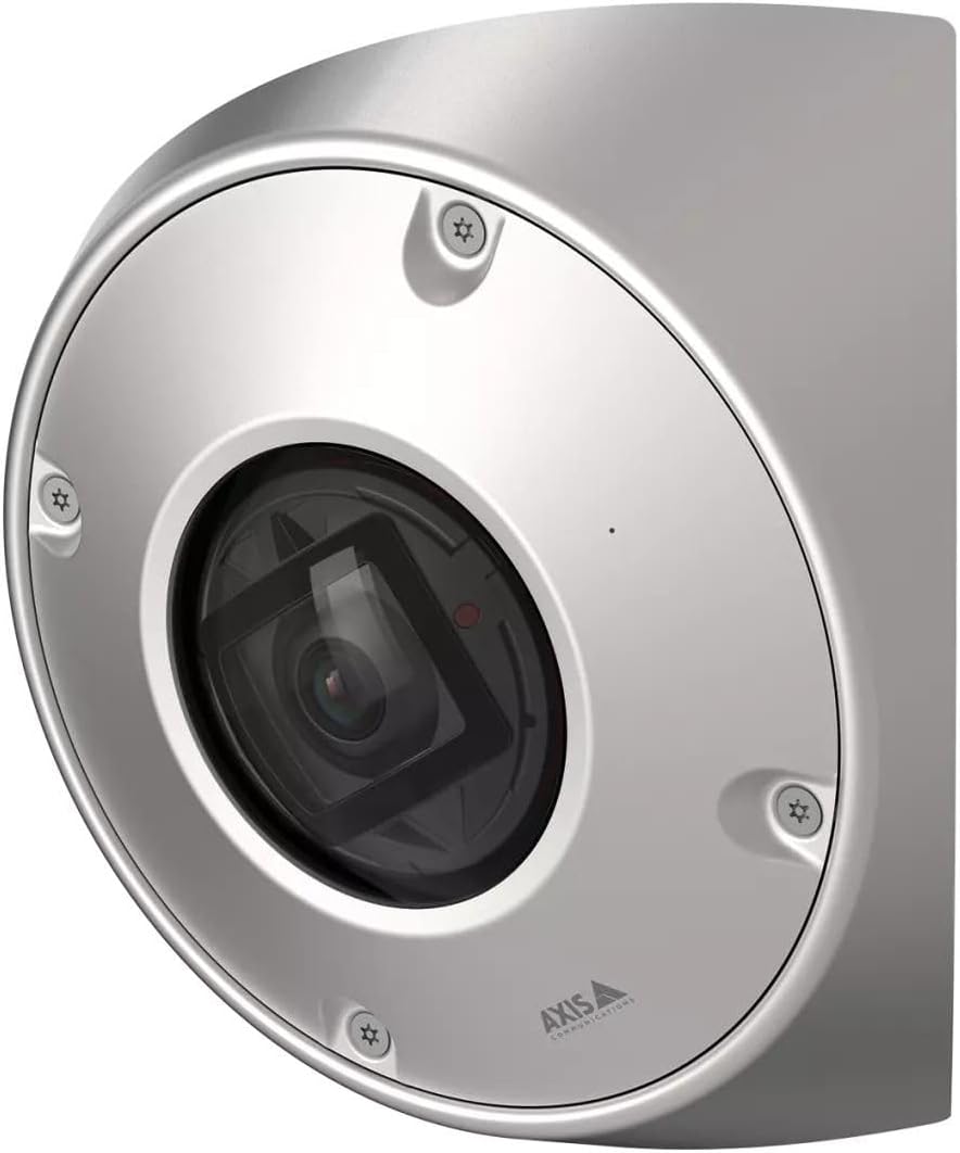 Axis Q9216-SLV White Corner Mount Camera