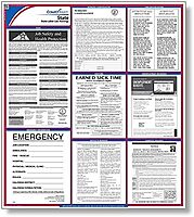 ComplyRight State Labor Law Poster, English, Connecticut (Mercantile)