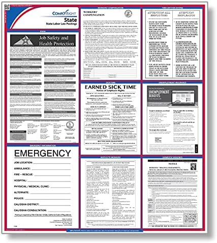 ComplyRight State Labor Law Poster, English, Connecticut (Mercantile)