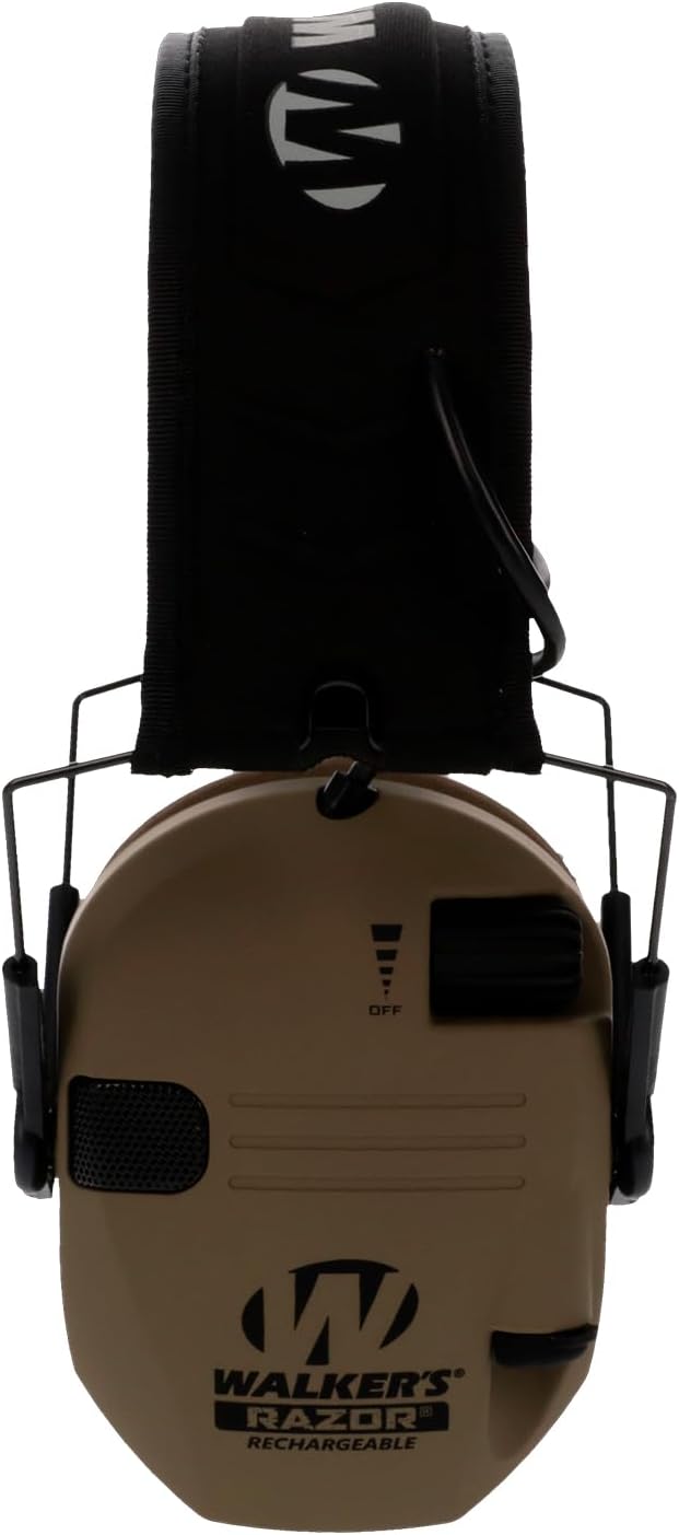 Walker's Razor Rechargeable MUFF - FDE