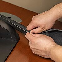 Klein Tools 450-330 Cable Management Sleeve, Cord Management for Home, Office or Job, 1-3/4-Inch Max Diameter, 3-Foot Length