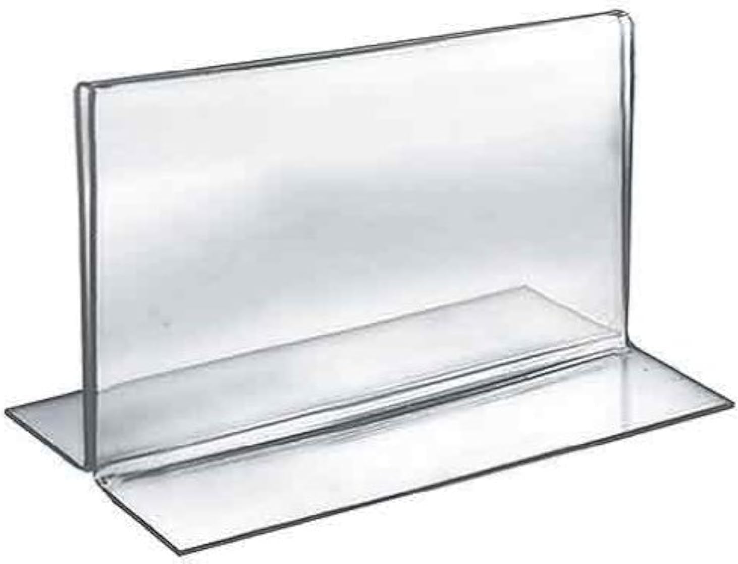 Azar Displays Double-Foot 2-Sided Acrylic Sign Holders