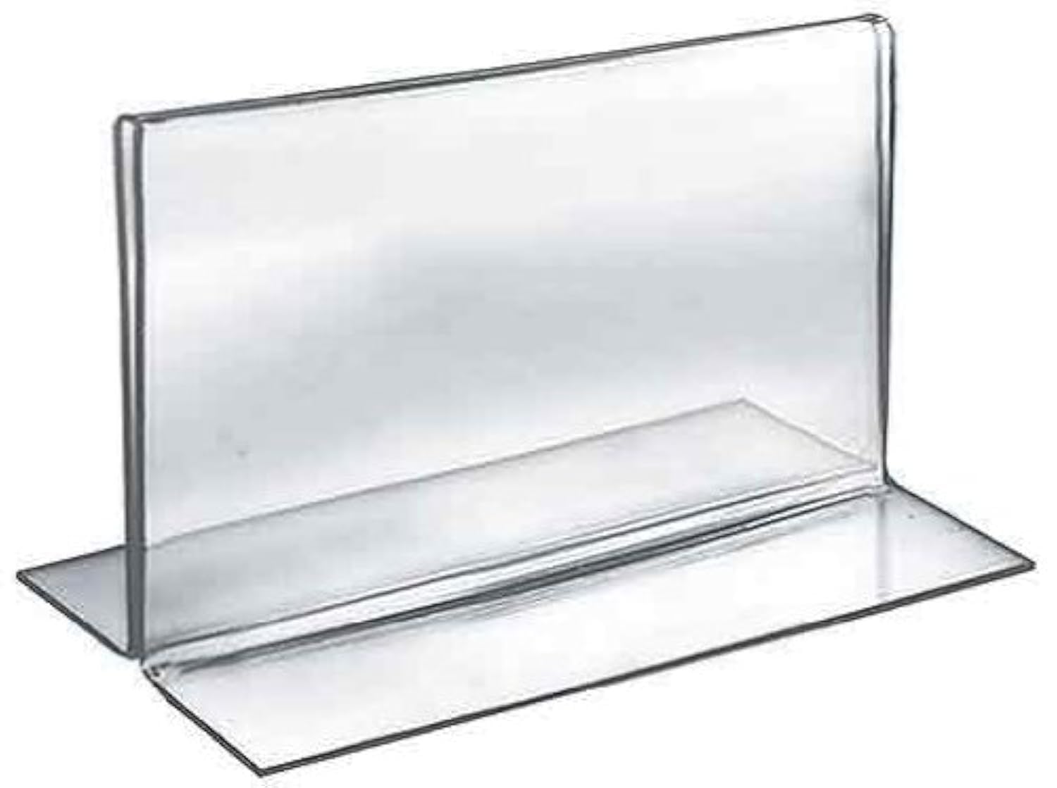 Azar Displays Double-Foot 2-Sided Acrylic Sign Holders
