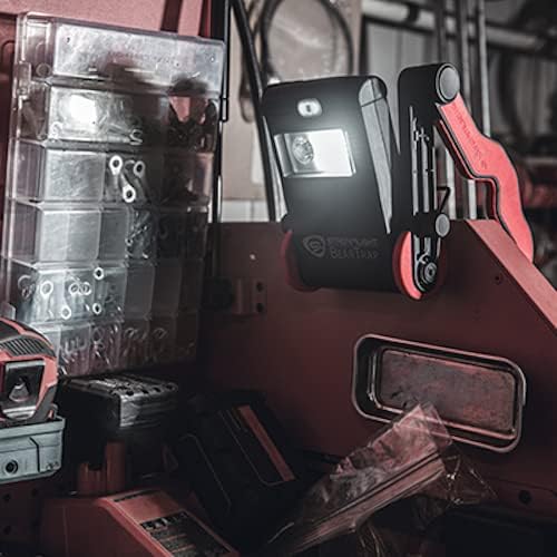 Streamlight BearTrap 61520 2000 Lumen Multi-Function Worklight with Magnetic Base and Hang Hook, 120V/100V AC, Red