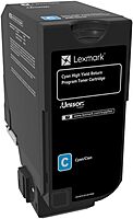 Lexmark 84C1HC0 CX725 Cyan High Yield Return Program Cartridge Toner