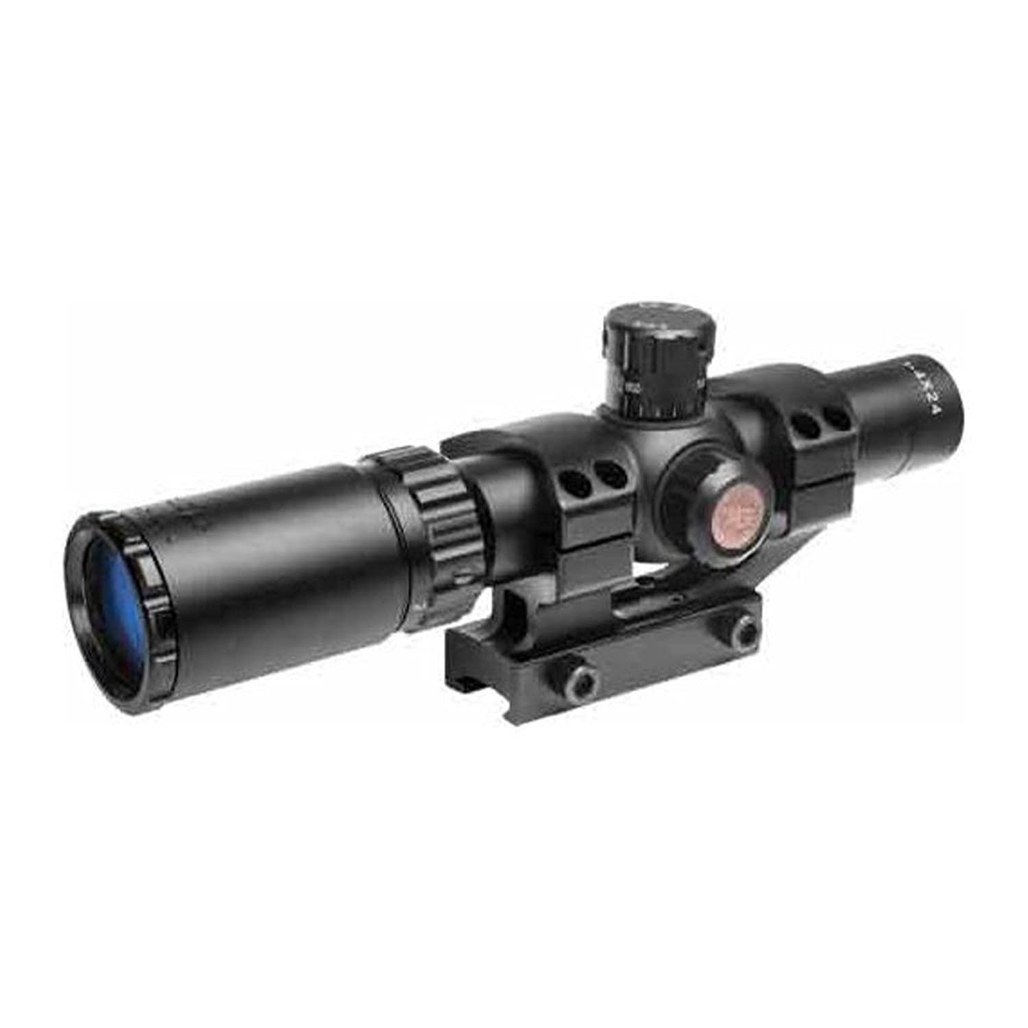 TRUGLO TRU-BRITE 30 Series Dual-Color Illuminated Reticle Rifle Scope with Mount