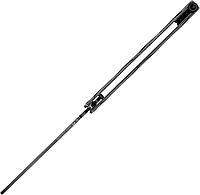 Kershaw Balanza Flipping Butterfly Trainer Knife, BlackWash Design, 4.3 Inch Rounded Stainless Steel Drop Point Blade, EDC Knife with Manual Opening, Butterfly Pocket Knife for Men and Women