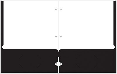Office Depot® Brand 2-Pocket School-Grade Paper Folder, Letter Size, Black