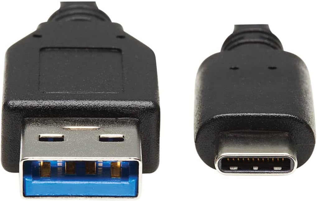 Tripp Lite USB C to USB-A Cable USB Type C 3.1 Gen 2, 10 Gbps M/20In (U428-20N-G2)