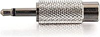 C2G / Cables To Go 40633 3.5mm Mono Male to RCA Female Adapter