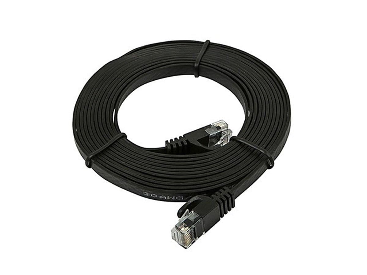 MONOPRICE Cat5e Flat Patch Cable UTP 30AWG Snagless RJ45