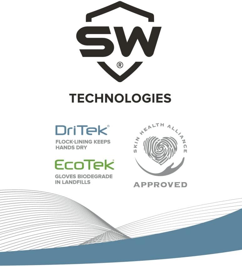 MECHANIX WEAR Nickelback 6 Mil Nitrile Disposable Gloves with Sweat-Absorbing Liner