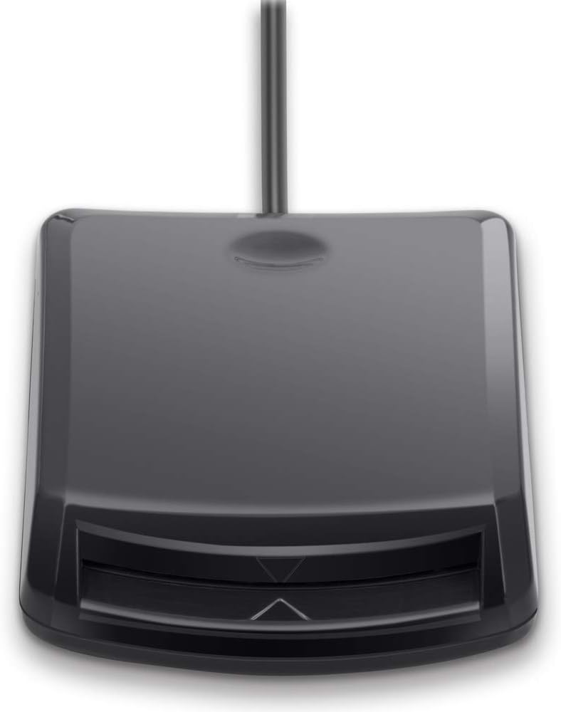 Belkin CAC Card Reader - Smart Card Reader With USB Connection - Compatible With Multiple Operating Systems and Contact