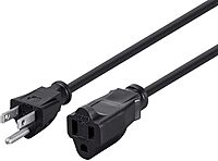 Monoprice Extension Cord NEMA 5-15P to 5-15R 16AWG 13A